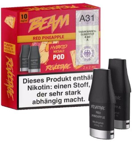 Revoltage Beam Pod  Red Pineapple 10mg