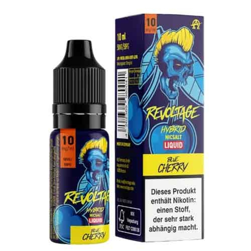 Revoltage Blue Cherry Liquid Hybrid Niktinsalz 10mg Revoltage Blue Cherry Liquid Hybrid Niktinsalz 10mg