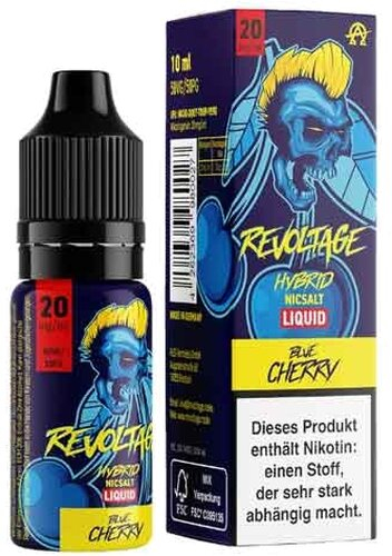 Revoltage Blue Cherry Liquid Hybrid Niktinsalz 20mg Revoltage Blue Cherry Liquid Hybrid Niktinsalz 20mg