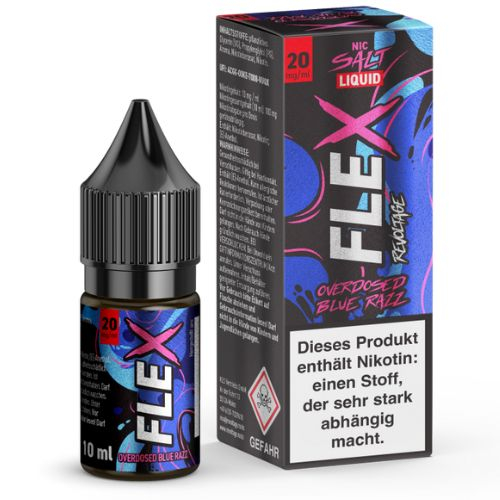 Revoltage Flex Nikotinsalzliquid Overdosed Blue Razz 20mg Revoltage Flex Nikotinsalzliquid Overdosed Blue Razz 20mg