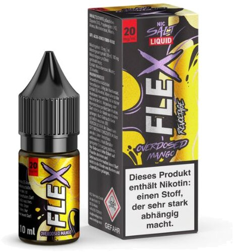 Revoltage Flex Nikotinsalzliquid Overdosed Mango 20mg Revoltage Flex Nikotinsalzliquid Overdosed Mango 20mg