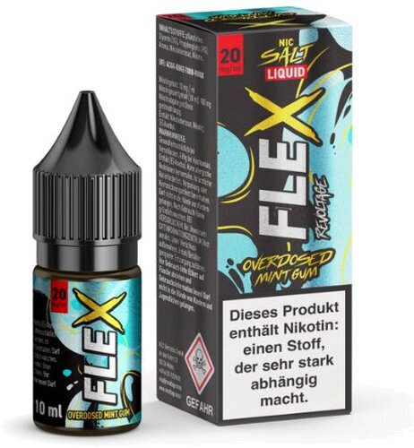 Revoltage Flex Nikotinsalzliquid Overdosed Mint Gum 20mg Revoltage Flex Nikotinsalzliquid Overdosed Mint Gum 20mg
