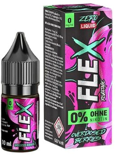 Revoltage Flex Zero Liquid Overdosed Berries 0mg Revoltage Flex Zero Liquid Overdosed Berries 0mg