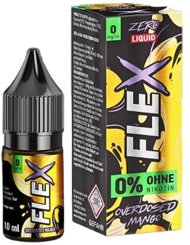 Revoltage Flex Zero Liquid Overdosed Mango 0mg