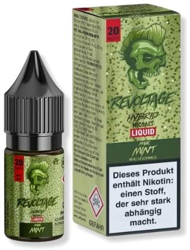 Revoltage Magic Mint Nikotinsalz Liquid 10ml 20mg Revoltage Magic Mint Nikotinsalz Liquid 10ml 20mg