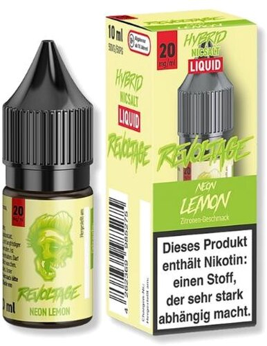 Revoltage Neon Lemon Nikotinsalz Liquid 10ml 20mg