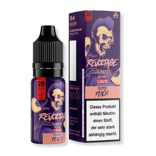 Revoltage Purple Peach Nikotinsalz Liquid 10ml 20mg Revoltage Purple Peach Nikotinsalz Liquid 10ml 20mg