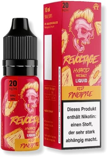 Revoltage Red Pineapple Liquid Hybrid Nikotinsalz 20mg Revoltage Red Pineapple Liquid Hybrid Nikotinsalz 20mg