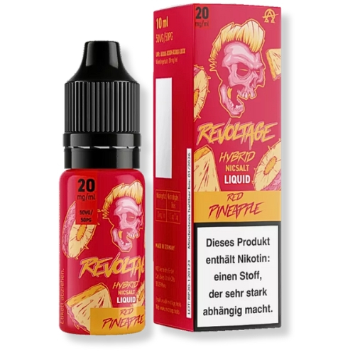 Revoltage Red Pineapple Liquid Hybrid Nikotinsalz 20mg Revoltage Red Pineapple Liquid Hybrid Nikotinsalz 20mg