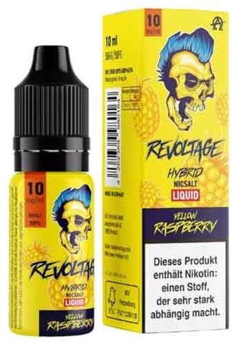 Revoltage Yellow Raspberry Liquid Hybrid Nikotinsalz 10mg Revoltage Yellow Raspberry Liquid Hybrid Nikotinsalz 10mg