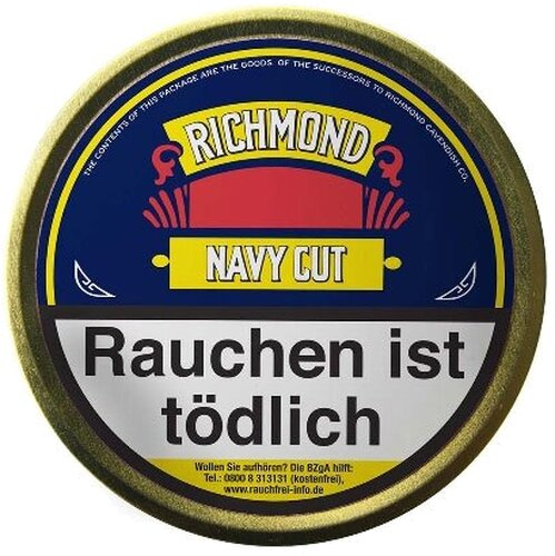 Richmond Pfeifentabak Navy Cut 50g Dose