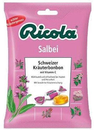 Ricola Salbei Schweizer Kräuterbonbon 75g Beutel