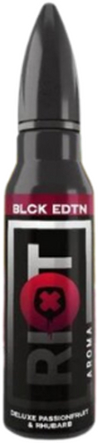 RIOT SQUAD BLACK EDITION Aroma Deluxe Passionfruit&Rhubarb 15ml
