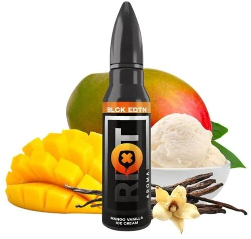 RIOT SQUAD BLACK EDITION Aroma Mango Vanilla 15ml RIOT SQUAD BLACK EDITION Aroma Mango Vanilla 15ml