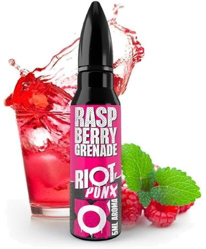 RIOT SQUAD PUNX RASPBERRY GRENADE Aroma Raspberry Grenade 5ml RIOT SQUAD PUNX RASPBERRY GRENADE Aroma Raspberry Grenade 5ml