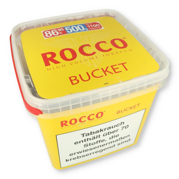 Rocco Tabak Gelb High Volumentabak Bucket 500g Eimer