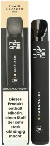 rog one 700 Banana Ice Einweg E-Zigarette 20mg rog one 700 Banana Ice Einweg E-Zigarette 20mg