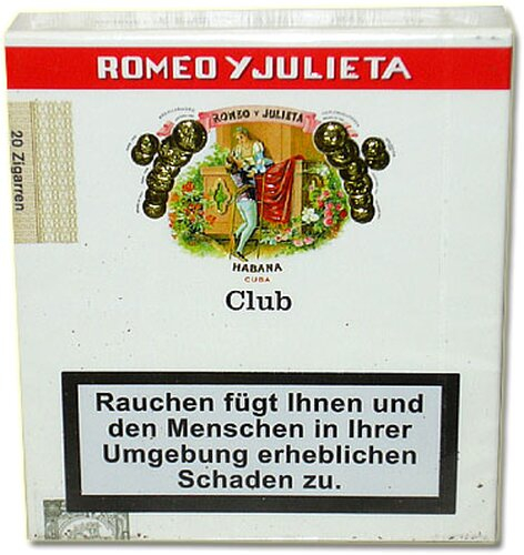 Romeo und Julieta Club Zigarillos Romeo und Julieta Club Zigarillos