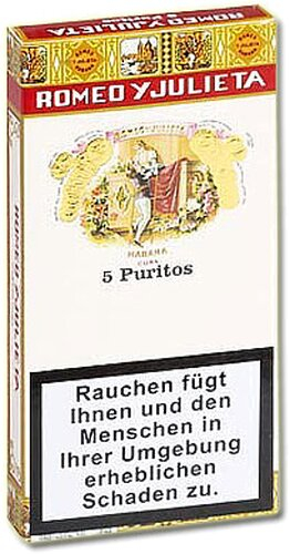 Romeo und Julietta Puritos 5 Stück Romeo und Julietta Puritos 5 Stück