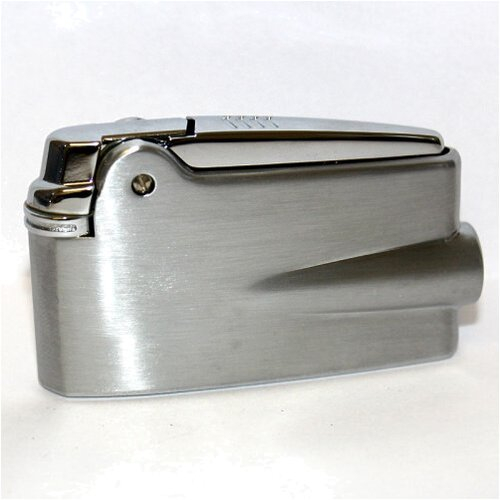 Ronson Feuerzeug Premier Varaflame Chrome Satin