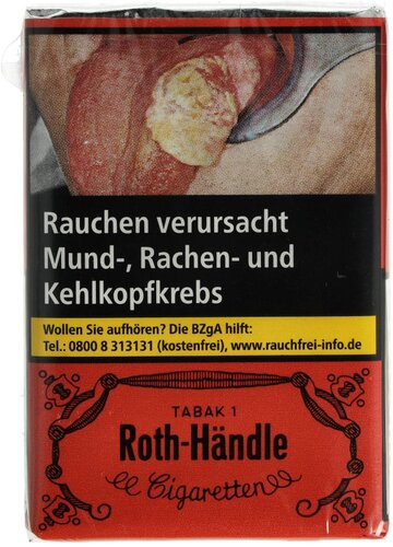 Roth-Händle ohne Filter 20er