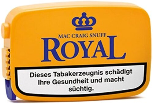 Royal Mac Craig Snuff 7g Dose Schnupftabak Royal Mac Craig Snuff 7g Dose Schnupftabak