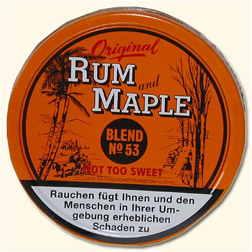 Rum and Maple Pfeifentabak R and M - 100g Dose