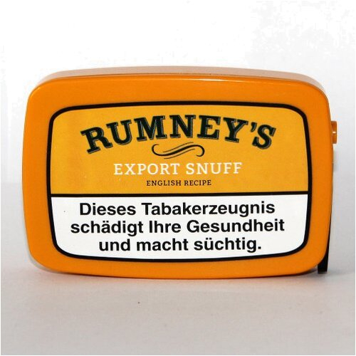 Rumneys Export Snuff 10g Dose Schnupftabak Rumneys Export Snuff 10g Dose Schnupftabak