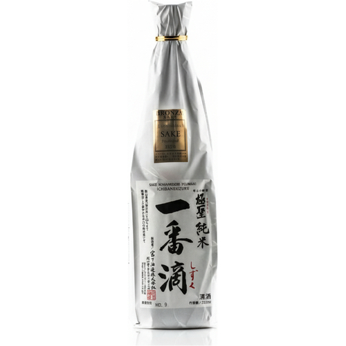 Sake Ichiban Shizuku Junmai Ginjô 15,5% Vol. 720ml