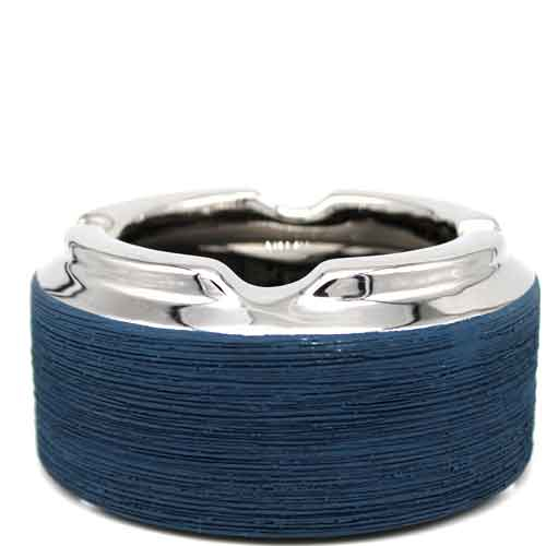 Salon-Ascher rund Keramik Betonoptik blau Salon-Ascher rund Keramik Betonoptik blau