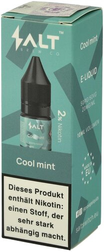 Salt Liquid Cool Mint 20mg/ml 10ml Salt Liquid Cool Mint 20mg/ml 10ml