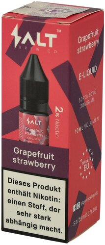 Salt Liquid Grapefruit Strawberry 20mg/ml 10ml Salt Liquid Grapefruit Strawberry 20mg/ml 10ml