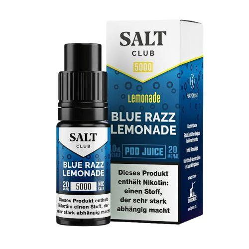 Salt Club 5000 Nikotinsalz Liquid Blue Razz Lemonade 20mg