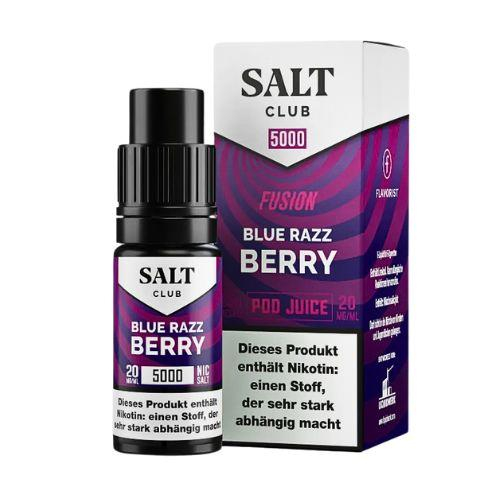 Salt Club 5000 Nikotinsalz Liquid Fusion Blue Razz Berry 20mg