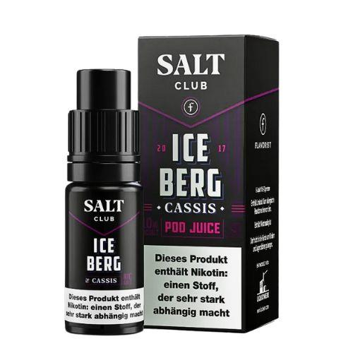 Salt Club Nikotinsalz Liquid Ice Berg Cassis 20mg