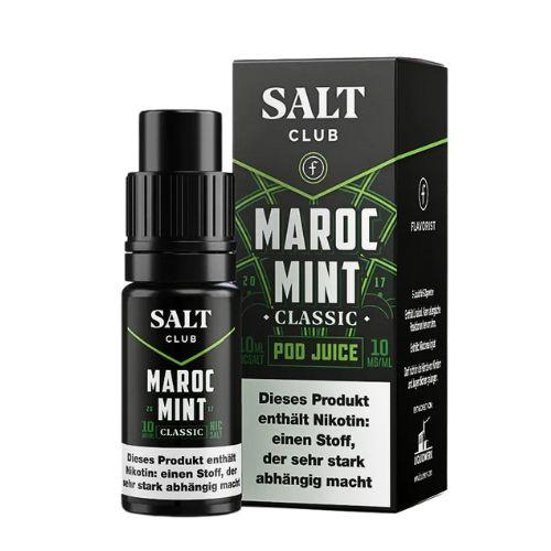 Salt Club Nikotinsalz Liquid Maroc Mint Classic 10mg