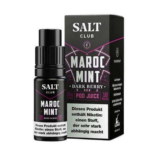 Salt Club Nikotinsalz Liquid Maroc Mint Dark Berry 10mg