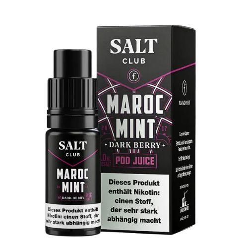 Salt Club Nikotinsalz Liquid Maroc Mint Dark Berry 20mg