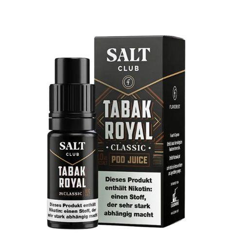 Salt Club Nikotinsalz Liquid Tabak Royal Classic 20mg