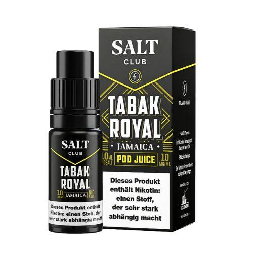 Salt Club Nikotinsalz Liquid Tabak Royal Jamaica 10mg