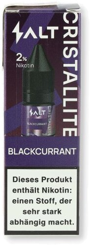 Salt Cristallite Blackcurrant Nikotinsalz Liquid 20mg