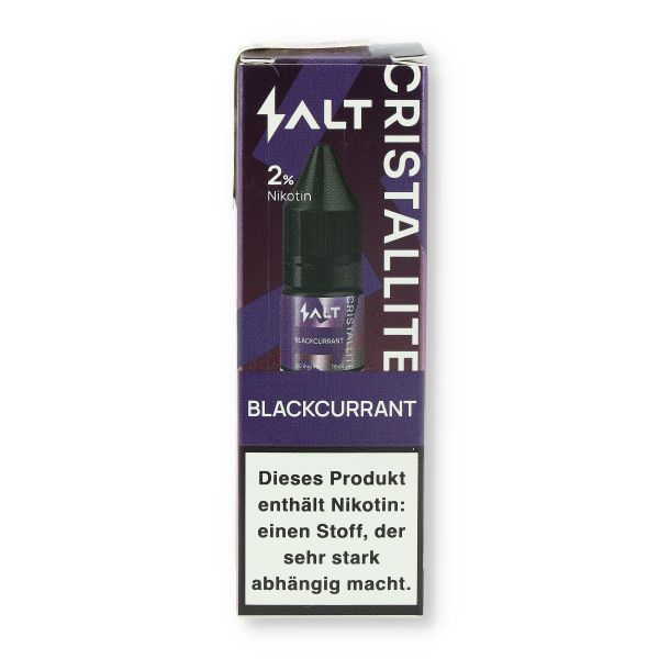 Salt Cristallite Blackcurrant Nikotinsalz Liquid 20mg