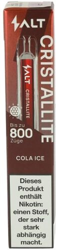 SALT Cristallite Cola Ice E-Zigarette 20mg SALT Cristallite Cola Ice E-Zigarette 20mg