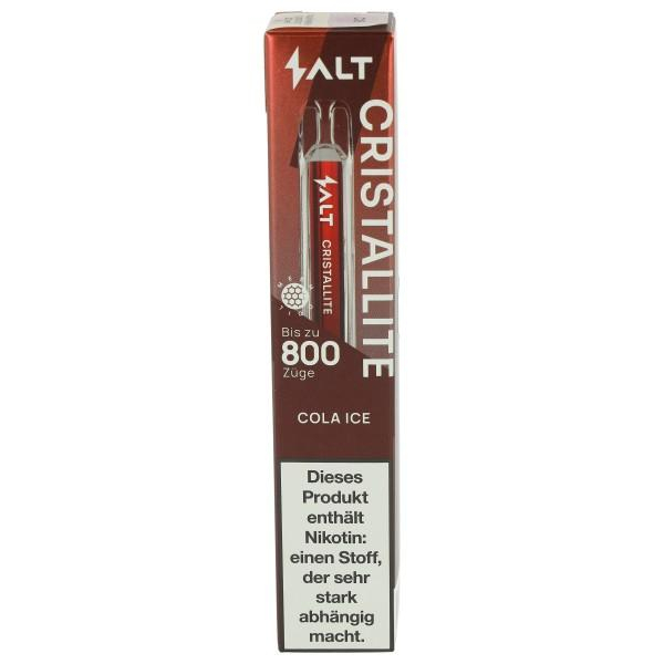 SALT Cristallite Cola Ice E-Zigarette 20mg SALT Cristallite Cola Ice E-Zigarette 20mg