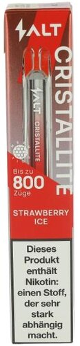 SALT Cristallite Strawberry Ice E-Zigarette 20mg SALT Cristallite Strawberry Ice E-Zigarette 20mg