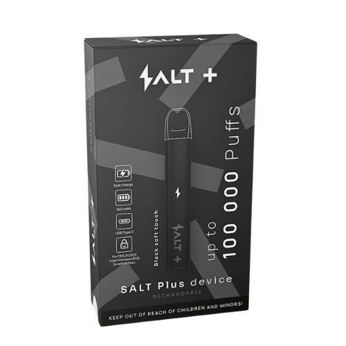 Salt  Plus Device-Kit Black Soft Touch Basisgerät