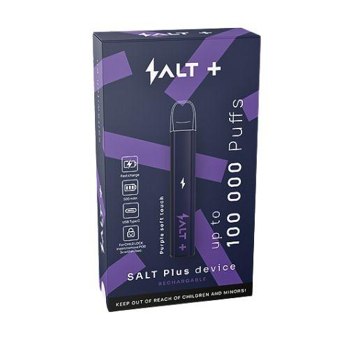 Salt  Plus Device-Kit Purple Soft Touch Basisgerät