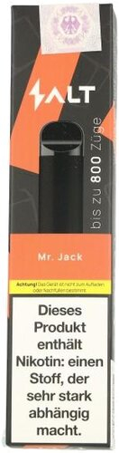 Salt Switch Mister Jack Einweg E-Zigarette 20mg