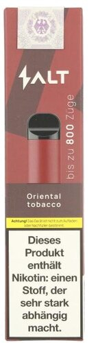Salt Switch Oriental Tobacco Einweg E-Zigarette 20mg Salt Switch Oriental Tobacco Einweg E-Zigarette 20mg