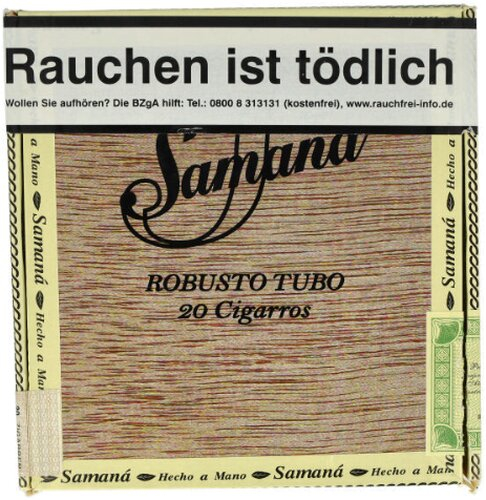 Samana Robusto Tubos Zigarren 20Stk. Samana Robusto Tubos Zigarren 20Stk.